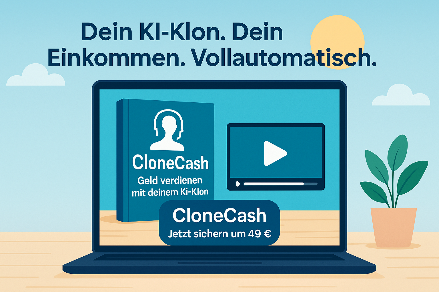 CloneCash Produktgrafik